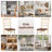 Wooden Dining Chair Set With Rubber Wood Frame Padded Seat For Kitchen-2128776706