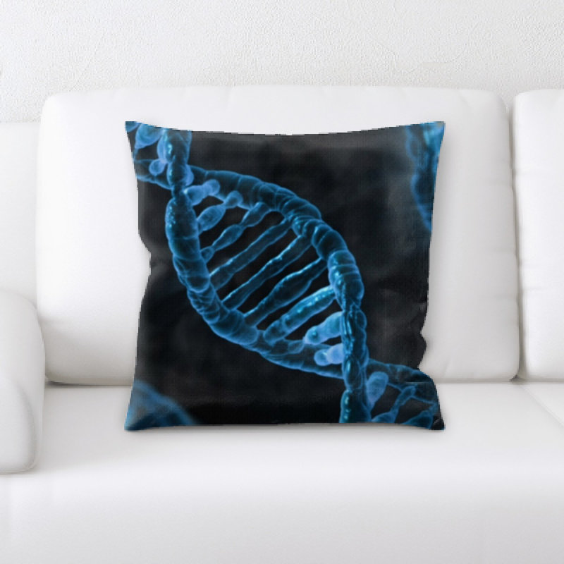 Coussin décoratif adn