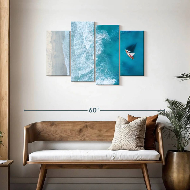 Yacht de mer turquoise Gillard
