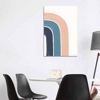 Rainbow I 1 Piece Wrapped Canvas Wall Art