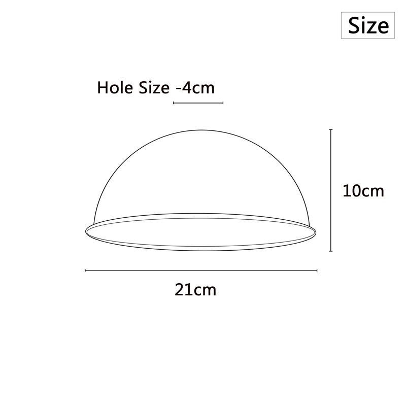 Ashantai 10cm H Metal Lamp Shade ( Uno ), Dark Blue