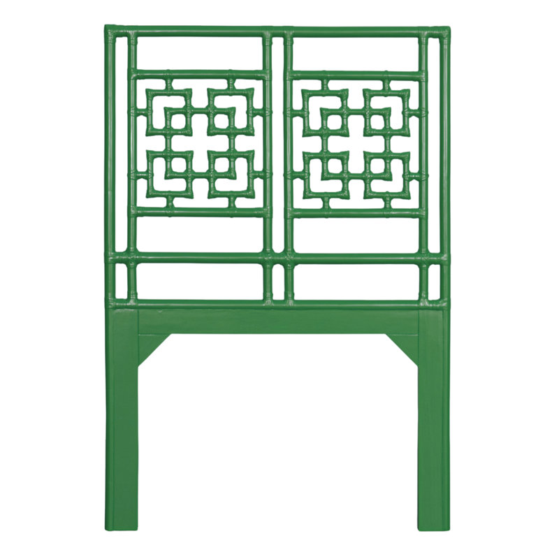 Palm Springs Low Profile Standard Bed, Twin XL, Bright Green
