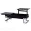 Table basse noire à plateau relevable avec cadre chromé-274944291
