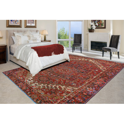 Khylar Heriz Mathew Red Rug