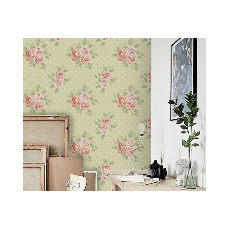 Minoru Matte Mural, 152 x 104cm, Green