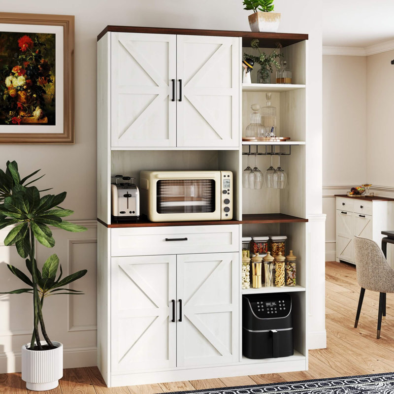 Buffet 71 po avec armoire et tiroir 71 po Farmhouse Kitchen