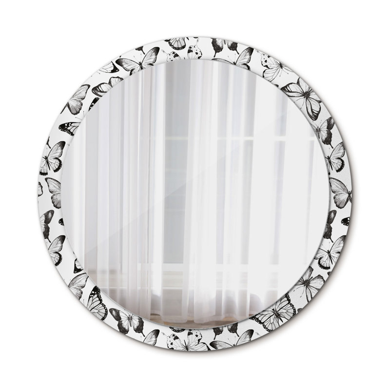 Huldar Glass Flat Wall Mirror