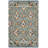 Muhsin Hand Tufted Wool/Cotton Ikat Rug in Navy/Yellow-1798211149