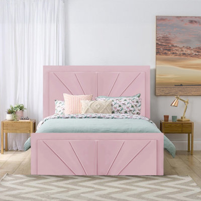 Upholstered Ottoman Storage Bed