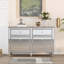 Commode double 6 tiroirs l 56,1 po Mikayle-119697598