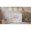 Willow Mini Cot Bed with Mattress 120x60x10cm-744009152
