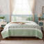 Ensemble d'édredon luxueux en coton pour améliorer l'ambiance de la chambre à coucher-112162707