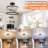 Claritha Wood Semi Flush Mount-1397077239