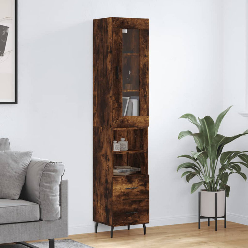 Jemnice 180cm H x 34.5cm W Standard Bookcase