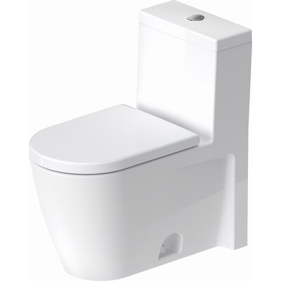 Starck 2 1.28 GPF (Water Efficient) Elongated One-Piece Toilet (Seat Included) -  Duravit, D1654700