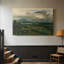 Jean «Landscape with Distant Mountains» - Art mural de qualité musée sur toile tendue-1255174771