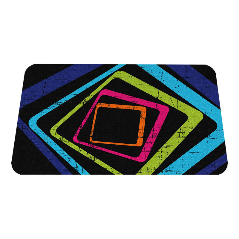 Durable PVC Doormat, Non-Slip Underside, 15.7 x 27.6 inches | 100% Weather-Resistant PVC Material | Ideal for Indoor & Outdoor Use, Easy to Clean, Stylish Design for Home Entryways & Patios