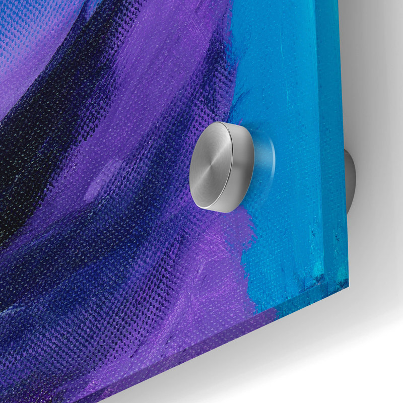 «Blue Feline» par Dawg Painter, H 36 po x l 24 po x P 0,2 po