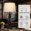 Ensemble de 2 lampes de table Modern