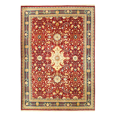 Fine Hand knotted Persian Tabriz Design 10' X 13'9''
