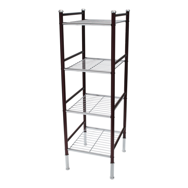 Galasso Metal Freestanding Bathroom Shelves, 14" H x 40.5" W x 13" D