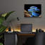 «Blue Viper Snake» par Epic Portfolio, art mural en verre acrylique-1625463637