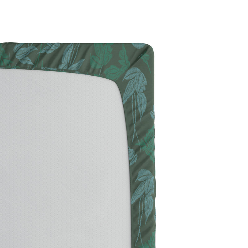 Microfiber Floral Fitted Sheet, Full Fitted Sheet