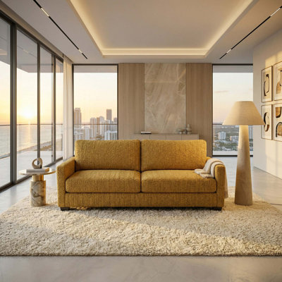 Classic Sofa with 5-Day USA Shipping and Custom Fabric Options