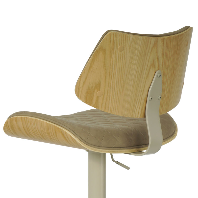 Tabouret de bar Wesson, Taupe