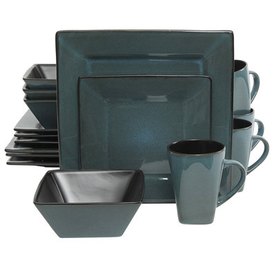 Stevan Stoneware Dinnerware Set 16 Piece - Service for 4