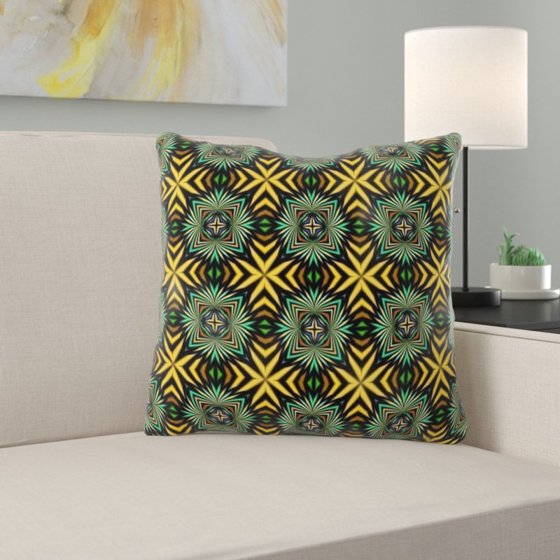 Coussin kaléidoscope, Intérieur