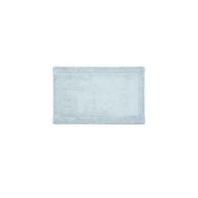 Tapis pour salle de bain 100% coton 3000 g / m², 21 x 34 po, réversible, qui rehausse le confort de la salle de bain en coton, respirant et doux pour la peau