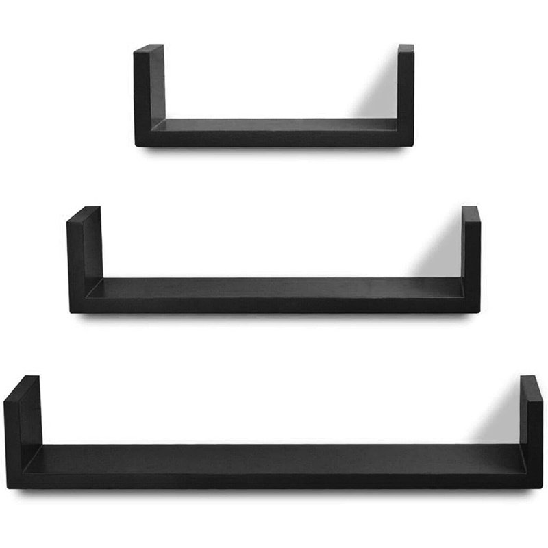 Floating Shelf, Black