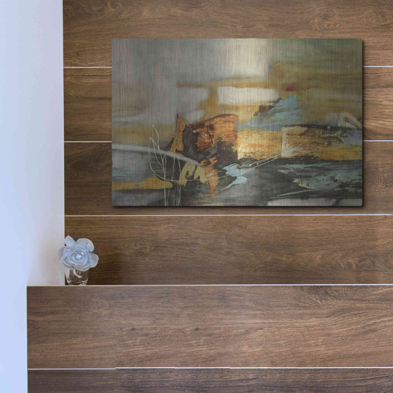 "Composicion II" par Gabriela Villarreal, H 12 po x l 16 po
