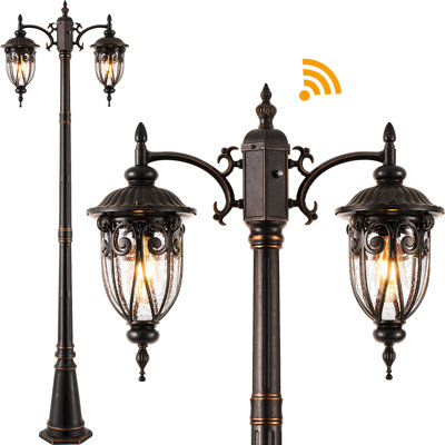 Lampadaire d'extérieur Dusk to Dawn