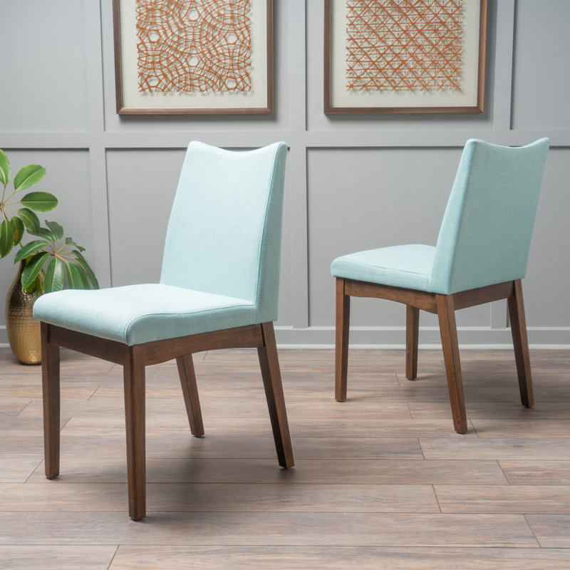 Chaise d'appoint rembourré, Gris foncé, Noyer, 2