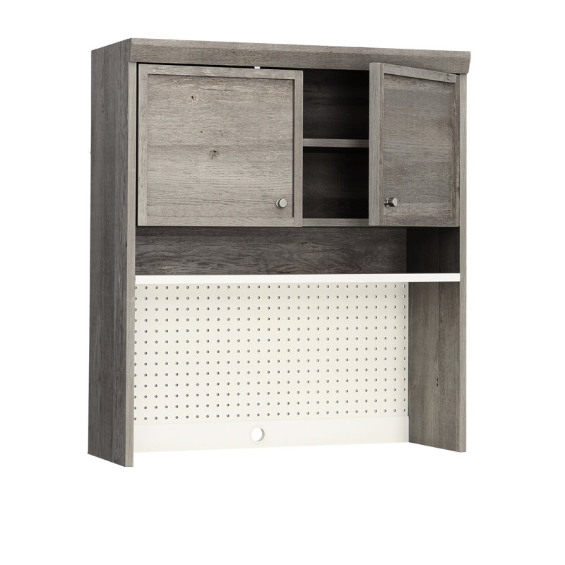 Brun compact, tablettes réglables, rangement pour bureau et artisanat, construction, tablettes arrière pour utilisation dans la cuisine, assemblage rapide, rangement personnalisable