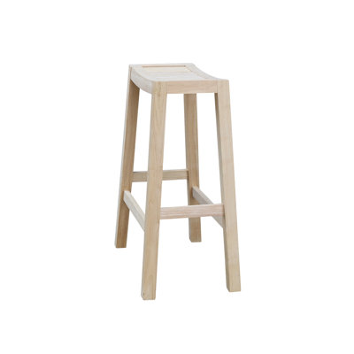 Guzik Solid Wood Counter Stool