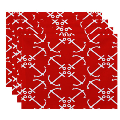 Hancock Polyester Geometric Rectangle Placemat