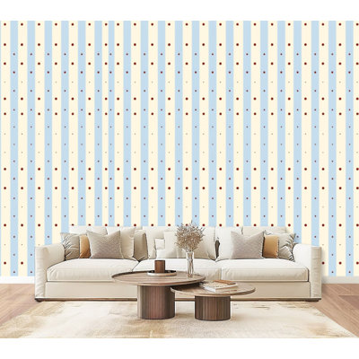 Papier peint adhésif à rayures verticales à rayures verticales minimalistes à rayures verticales H 69 po x l 96 po amovible, papier peint mural autocollant pour chambre à coucher, bureau à domicile