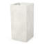 Pot à fleurs extérieur en oxyde de magnésium Profondeur, largeur, hauteur de 27,5 po, baignoire de 28,58 lb, poids de 30,5 po, poids de 31,97 lb