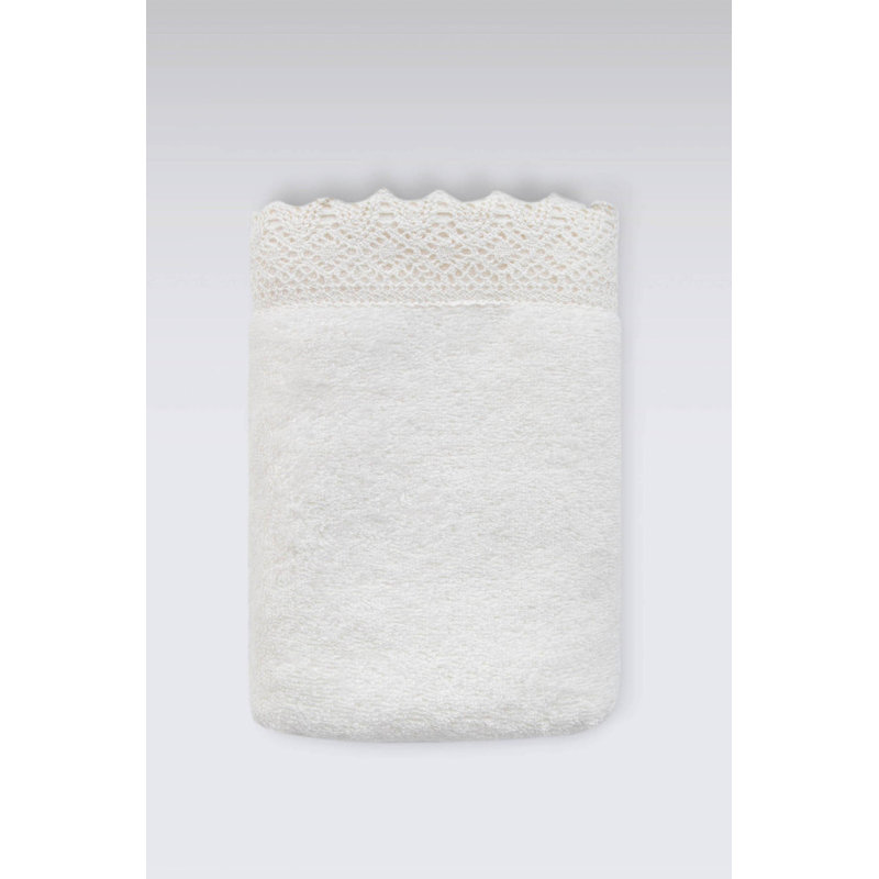Cotton Midweight Bath Sheet, Ecru