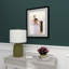 Isatu 24" Green Glass Table Lamp