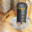 Chariot de cuisine rotatif à 5 niveaux sur 360 degrés - Organisateur de rangement rond avec roues pour fruits, légumes et garde-manger