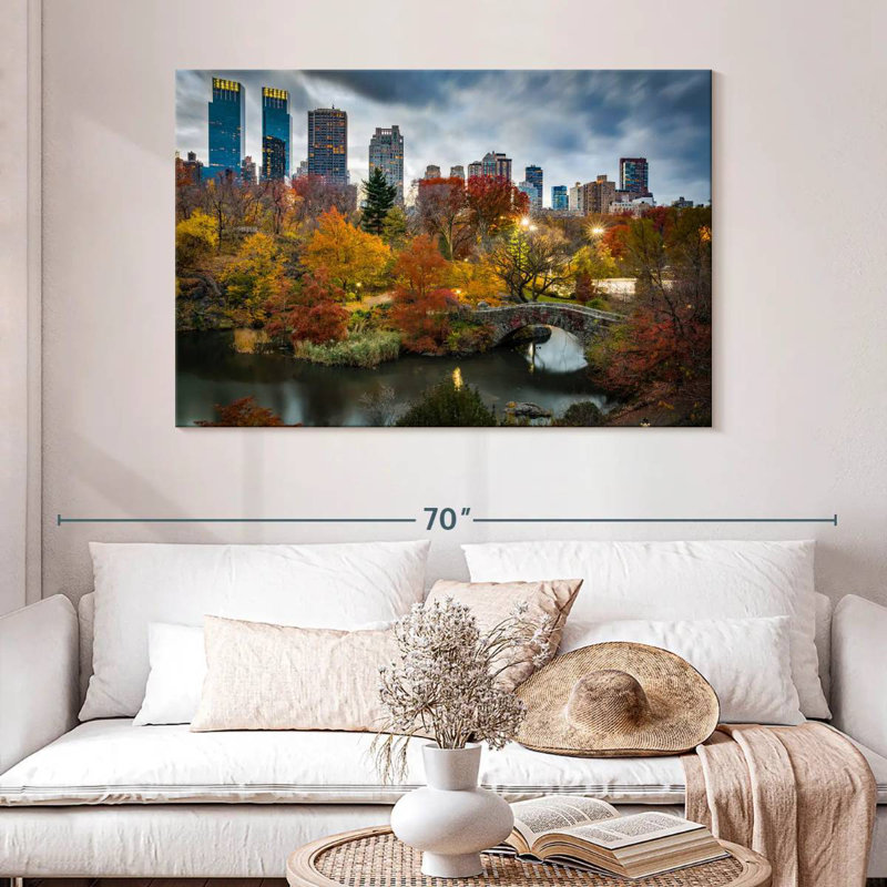 Sebbie NYC Gapstow Bridge, 32" H x 48" W