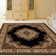 Tapis noir / beige Weisgerber