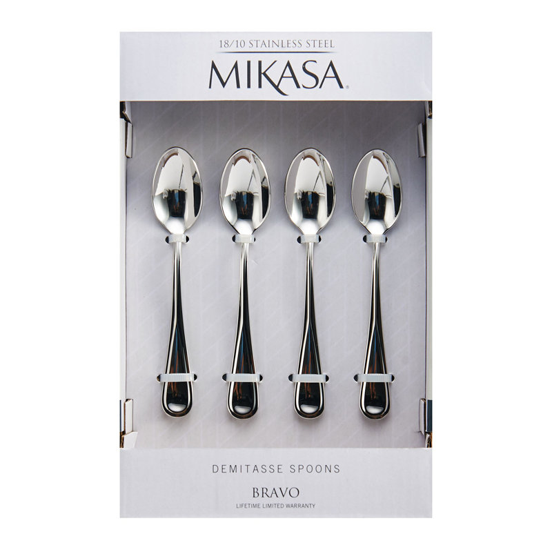 Mikasa Bravo 18/10 Stainless Steel Coffee Spoons