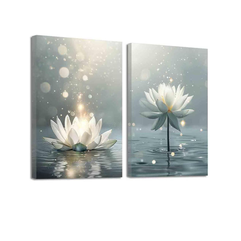 2 Piece Wrapped Canvas Wall Art, 40cm H x 30cm W