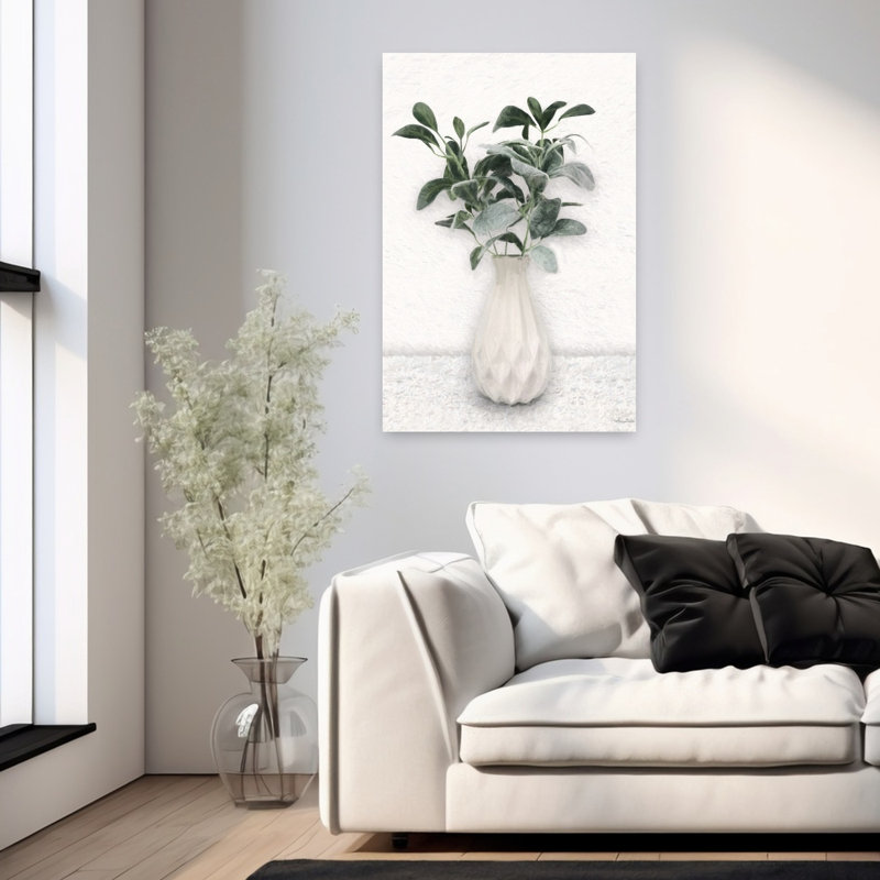 White Dreams, art contemporain abstrait, H 36 po x l 24 po