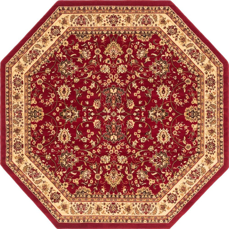 Bhatari Indoor Rug, Runner 2'7" x 12', Burgundy